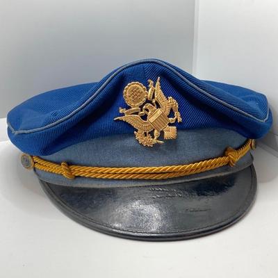 LOT 267: Collection of Three Vintage Captain Style Hats - Kuenzel Bros Philadelphia and More