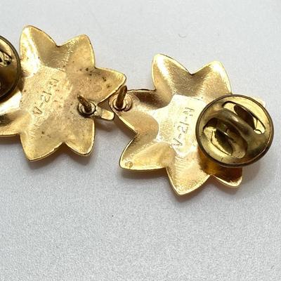 LOT 268: Flora Book Style Storage filled with Large Collection of Fashion Jewelry - Art and Huppke Included