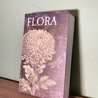 LOT 268: Flora Book Style Storage filled with Large Collection of Fashion Jewelry - Art and Huppke Included