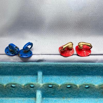 LOT 268: Flora Book Style Storage filled with Large Collection of Fashion Jewelry - Art and Huppke Included