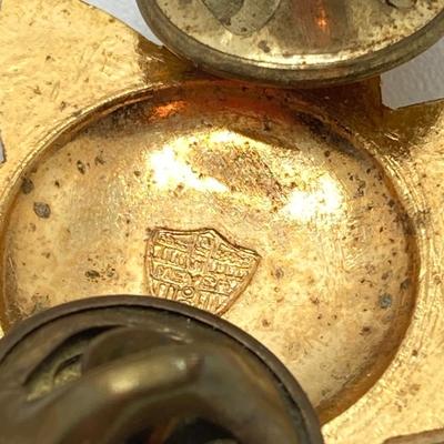 LOT 268: Flora Book Style Storage filled with Large Collection of Fashion Jewelry - Art and Huppke Included