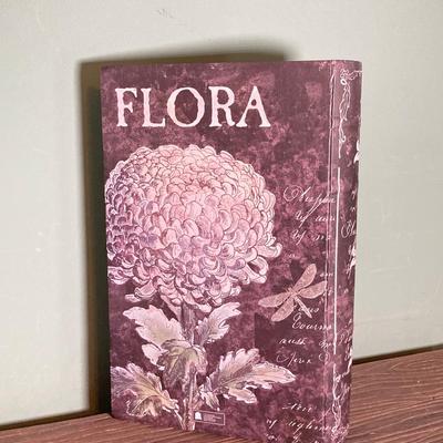 LOT 268: Flora Book Style Storage filled with Large Collection of Fashion Jewelry - Art and Huppke Included