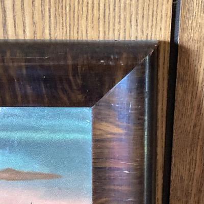 LOT 270: Couple Praying - The Angelus Style Wall Hanging