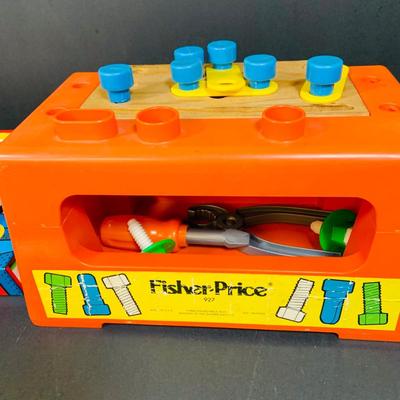 LOT 280: Fisher Price Work Bench # 927 and Books