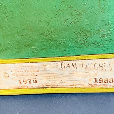 LOT 282: Who Knew - Set of Two (2) Ann’a Original 1975 Chalk Ware Professor Owl Book Ends by Dan Hughes and a Collection of “World’s...