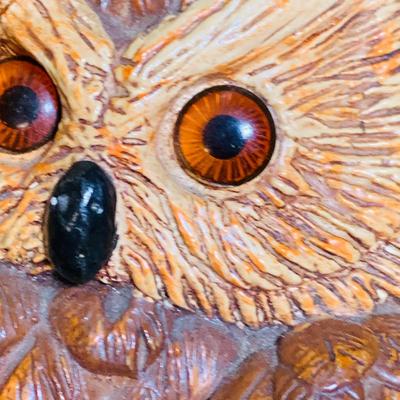 LOT 282: Who Knew - Set of Two (2) Ann’a Original 1975 Chalk Ware Professor Owl Book Ends by Dan Hughes and a Collection of “World’s...