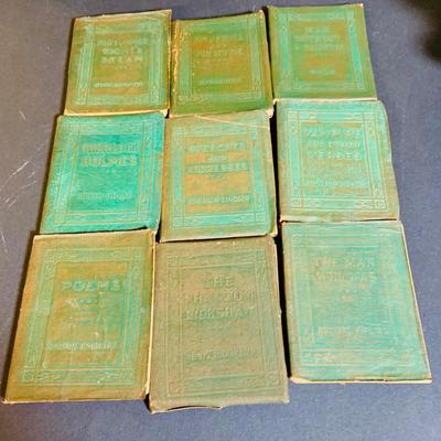 LOT287: Collection of Vintage Books Including 28 Little Leather Library Mini Books, Set of “Effective Speech” Books and Books from the...