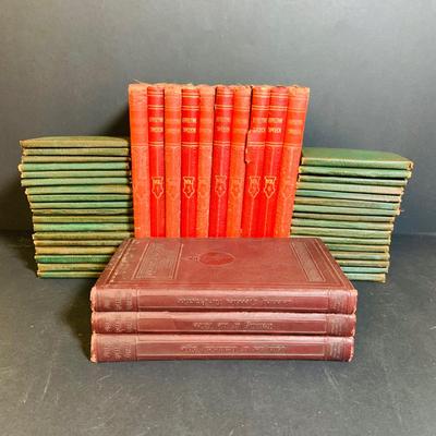 LOT287: Collection of Vintage Books Including 28 Little Leather Library Mini Books, Set of “Effective Speech” Books and Books from the...