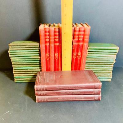 LOT287: Collection of Vintage Books Including 28 Little Leather Library Mini Books, Set of “Effective Speech” Books and Books from the...