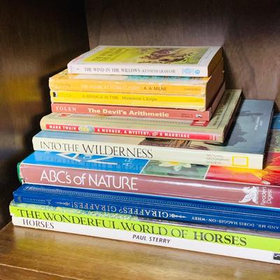 LOT 293: Large Selection of Children's Literature /Books for the Older Reader