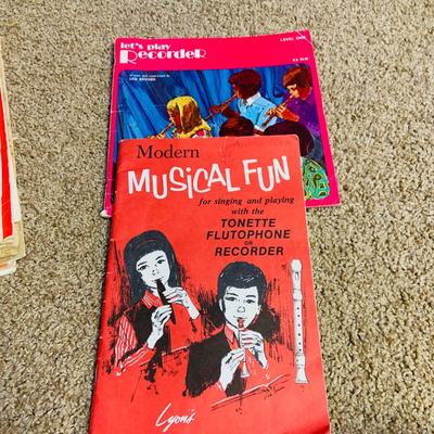 LOT 295: Collection of Book on Music, Sheet Music and Framed Vintage Sheet Music