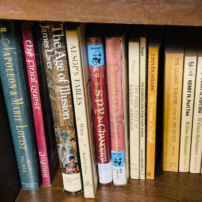 LOT 296: Large Selection of Paper Back and Hard Bound Books of Classical Literature and More