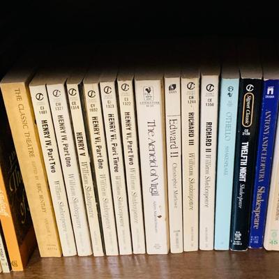 LOT 296: Large Selection of Paper Back and Hard Bound Books of Classical Literature and More