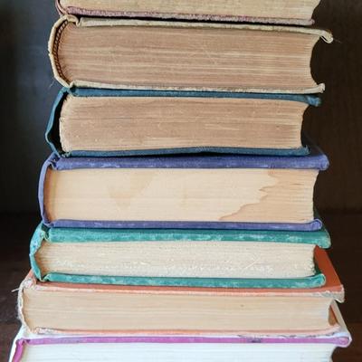 LOT 298: Seven Assorted Vintage Books - Dickens and More