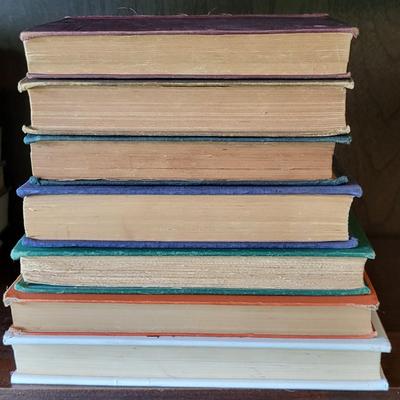 LOT 298: Seven Assorted Vintage Books - Dickens and More