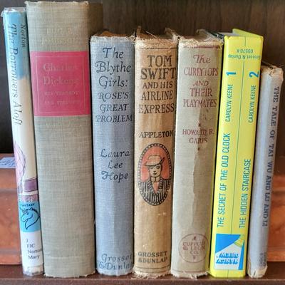 LOT 299: Seven Assorted Vintage Hard Back Books - Nancy Drew and More
