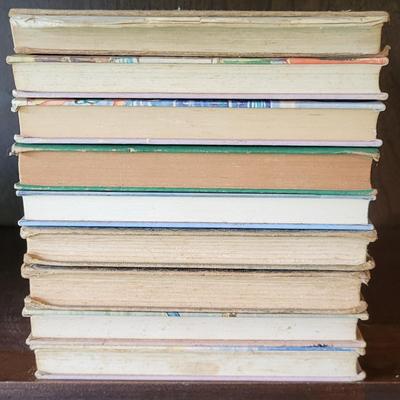 LOT 300: Nine Vintage Hard Back Books - Laura Lee Hope and More