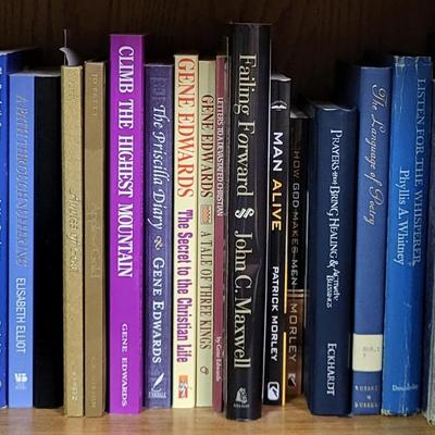 LOT 306: Two Rows of Various Assortment of Books