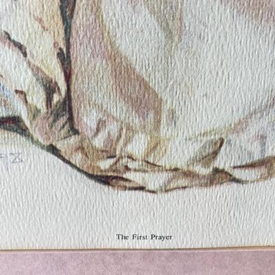 LOT 313: Collection of Mother and Child Wall Art - "The First Prayer", Norman Rockwell and More