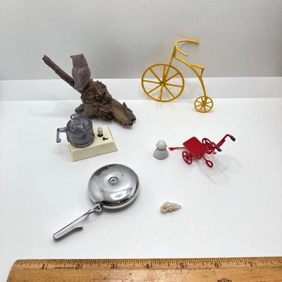 LOT 320: Vintage Collection - Bostitch Stapler and Staples, Door Knobs, Cabinet Hardware, Pedometer, Velvet Wall Covering and Much More