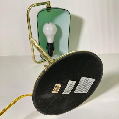 LOT 321: Banker's Desk Lamp with Informative Collectors Books