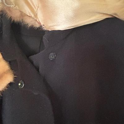 LOT 325 Vintage Fur Collared Coats: Helen Bick, Montclair NJ, Mary Lewis for Sears & Shagmor