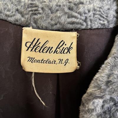 LOT 325 Vintage Fur Collared Coats: Helen Bick, Montclair NJ, Mary Lewis for Sears & Shagmor