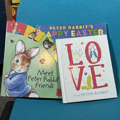 LOT 341: Its Show Time! Puppet Theater, Lifetime Children's Chairs, NIB Peter Rabbit Activity Set, NIB Peter Rabbit Activity Box...