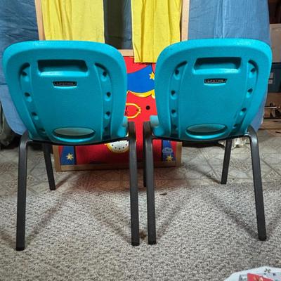 LOT 341: Its Show Time! Puppet Theater, Lifetime Children's Chairs, NIB Peter Rabbit Activity Set, NIB Peter Rabbit Activity Box...