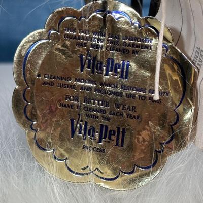 LOT 348: K.A. Vita Pelt Corp. Fur Collar & Cuffs (1962), W. Trumbore, Germantown PA Fur Hat along w/an Unmarked Silver Fur Hat