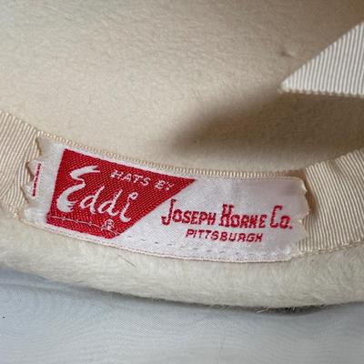 LOT 349: Vintage Hats Featuring Angorette 100% Fur by Eddi Joseph Horne Co., Pittsburg Pa, an Anita of Philadelphia, Henry Pollak & More