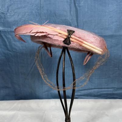 LOT 349: Vintage Hats Featuring Angorette 100% Fur by Eddi Joseph Horne Co., Pittsburg Pa, an Anita of Philadelphia, Henry Pollak & More