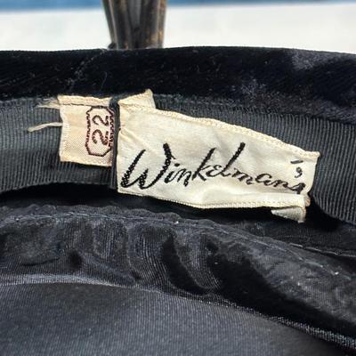 LOT 350: Vintage Hat Collection: Sheraton, Lit Brothers, Angorette Fur, Winkelman's & More