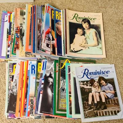 LOT 358: Large Assortment of Reminisce Magazine Issues