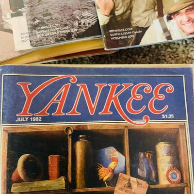 LOT 359: Collection of Reminisce and Yankee Magazines