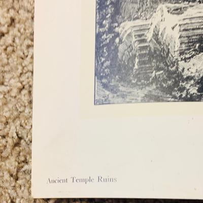 LOT 361: Set of Two (2) Lord of the Ring Movie Posters (Only One Unrolled) and Three (3) Vintage Medieval Inspired Posters