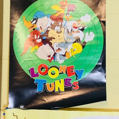 LOT 362: Children’s Posters Including Dr. Seuss, the Little Mermaid, Looney Tunes and More