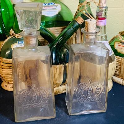 LOT 363: Large Collection of Vintage Bottles and Ceramic Stoppers