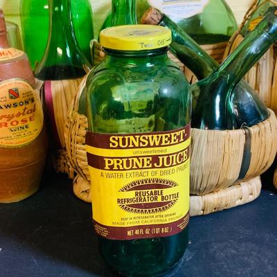 LOT 363: Large Collection of Vintage Bottles and Ceramic Stoppers