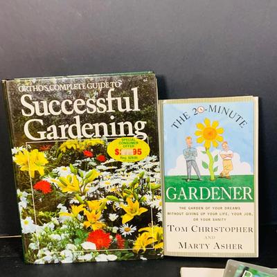 LOT 365: Assortment of Gardening and Birding Book and Pamphlets Featuring Two (2) Signed Pete Dunne Books