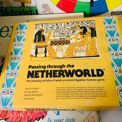 LOT 369: Collection of Games Including Vintage Mystery Date Game, Twister, Simon and More