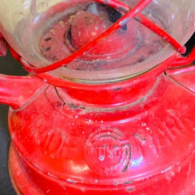 LOT 370: Collection of Oil Burning Lamps/Lanterns Including a Two Ship’s Lamps and Rail Road Lanterns