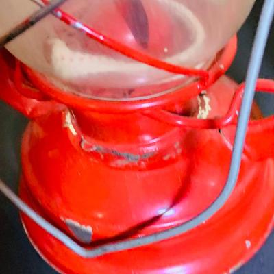 LOT 370: Collection of Oil Burning Lamps/Lanterns Including a Two Ship’s Lamps and Rail Road Lanterns