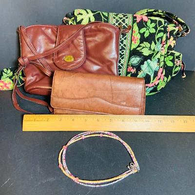 LOT 372: Collection of Purses by Vera Bradley and Ethernet Aigner, and More