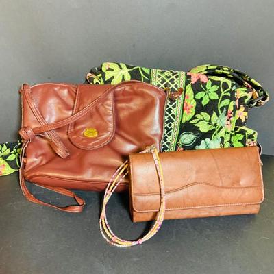 LOT 372: Collection of Purses by Vera Bradley and Ethernet Aigner, and More