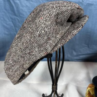 LOT 379: Vintage Hat & Cap Collection: Levis, Kangol, Empire State Caps & More