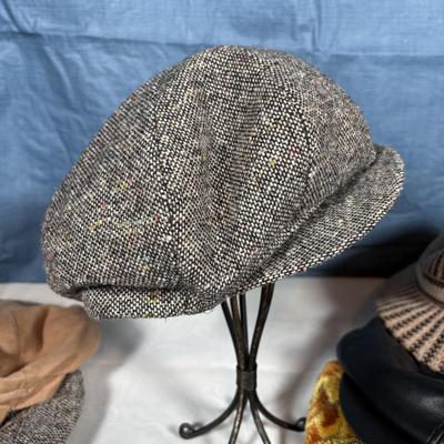 LOT 379: Vintage Hat & Cap Collection: Levis, Kangol, Empire State Caps & More