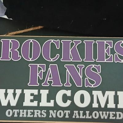 Mostly Colorado Rockies Fan Lot – Shirts, Hat, Eagles Bobblehead & More
