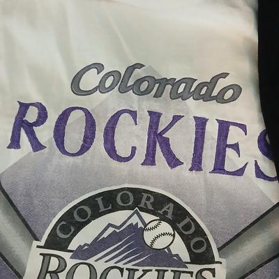 Mostly Colorado Rockies Fan Lot – Shirts, Hat, Eagles Bobblehead & More