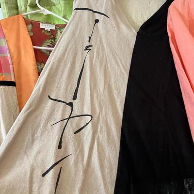 12 Pc. Lot Designer Ahni Women's Clothing Sz L-XL "Wearable Art"